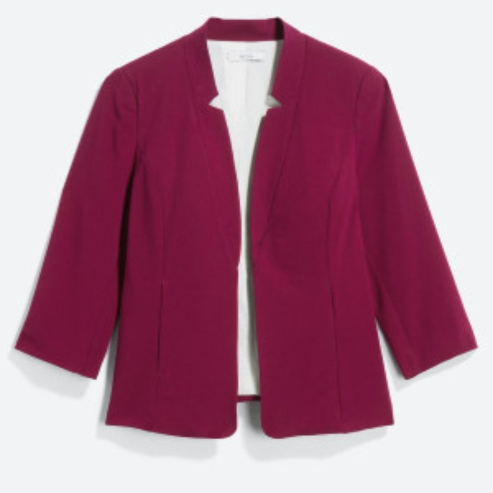 Maroon blazer
